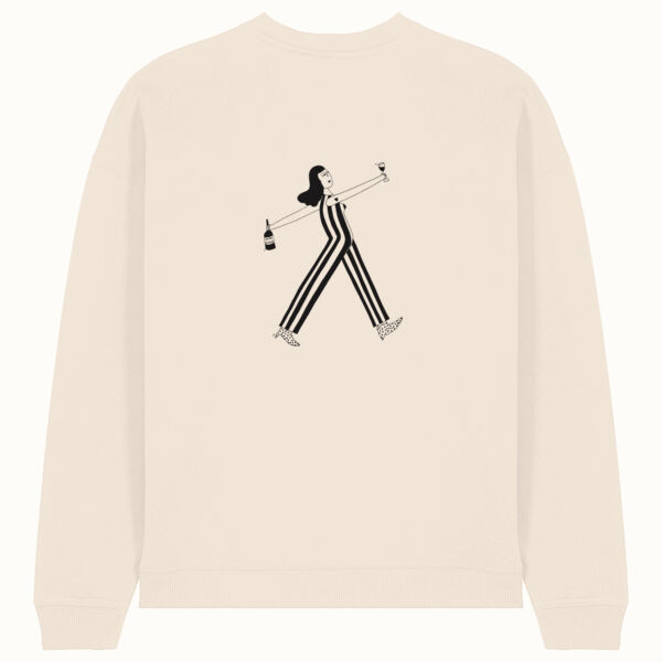 wine o'clock unisex sweater Thumbnail